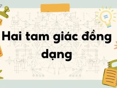 Lý thuyết hai tam giác đồng dạng - Toán lớp 8