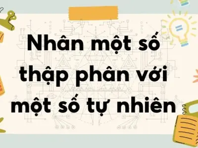 Nhân một số thập phân với một số tự nhiên - Toán lớp 5