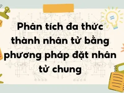 Phân tích đa thức thành nhân tử bằng phương pháp đặt nhân tử chung