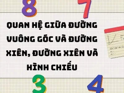 Quan hệ giữa đường vuông góc và đường xiên, đường xiên và hình chiếu lớp 7