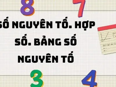 Lý thuyết số nguyên tố hợp số và bảng số nguyên tố