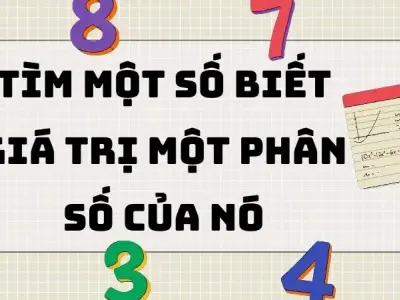 Quy tắc tìm một số biết giá trị một phân số của nó