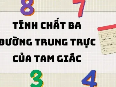 Lý thuyết tính chất ba đường trung trực của tam giác