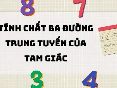 Tính chất ba đường trung tuyến của tam giác