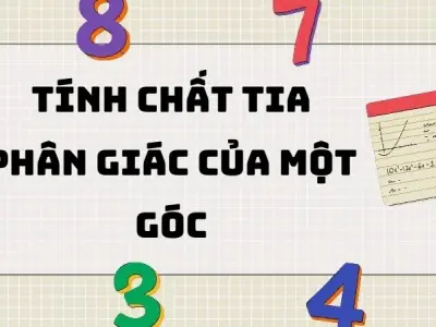Tổng hợp kiến thức về tính chất tia phân giác của một góc