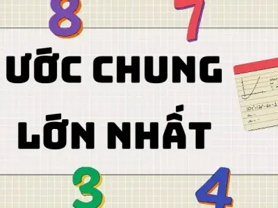 Tổng hợp lý thuyết bài ước chung lớn nhất