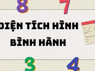 Lý thuyết và công thức tính diện tích hình bình hành