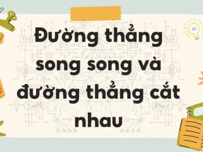 Lý thuyết và bài tập về đường thẳng song song và đường thẳng cắt nhau - Toán lớp 9