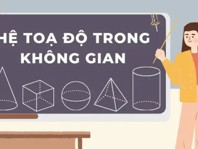 Lý thuyết hệ tọa độ trong không gian: Khái niệm và bài tập cụ thể