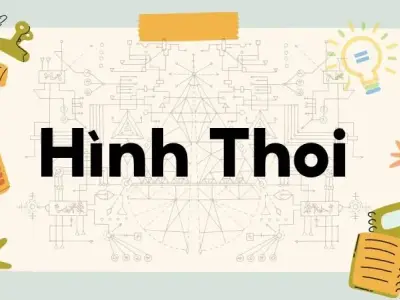 Lý thuyết về hình thoi - Toán lớp 8