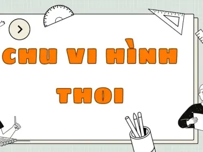 Tổng hợp lý thuyết và công thức tính chu vi hình thoi