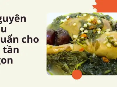Công thức nấu gà tần thơm ngon, chuẩn vị dễ thực hiện tại nhà
