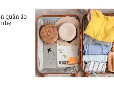 Nghệ thuật xếp vali cực gọn của một