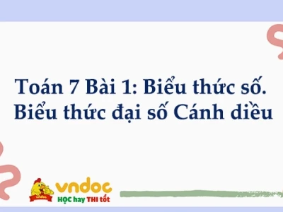 Biểu thức số và biểu thức đại số lớp 7: Khái niệm và cách phân biệt