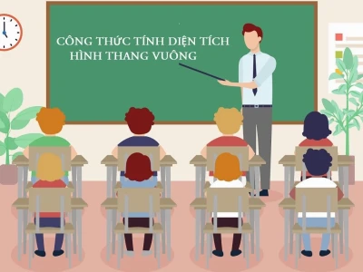 Công thức tính diện tích hình thang vuông và ứng dụng thực tế