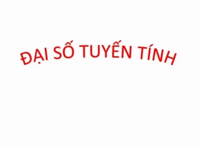 Giáo trình Đại số Tuyến tính PDF Nguyễn Hữu Việt Hưng - Tài liệu học tập chuyên sâu