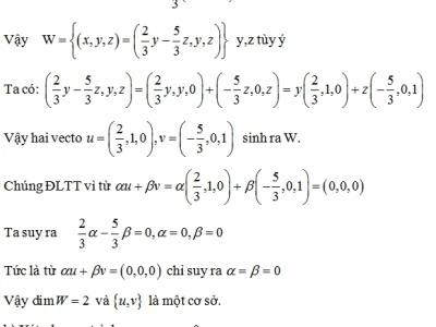 Khám phá không gian vector và ứng dụng đa dạng trong đời sống