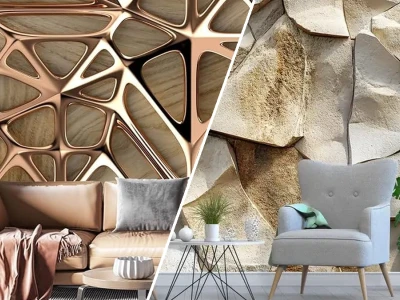 Upgrade your sleep space with 3d textured wallpaper for accent wall bedroom designs