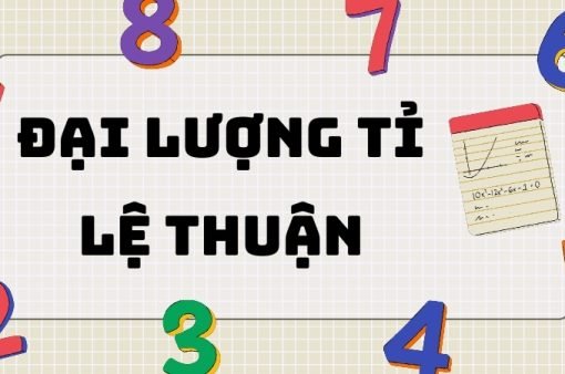 Lý thuyết quan trọng đại lượng tỉ lệ thuận lớp 7