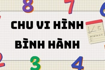 Lý thuyết và công thức tính chu vi hình bình hành lớp 4