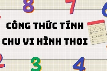 Lý thuyết và công thức chu vi hình thoi lớp 4