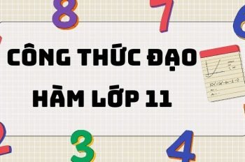 Tổng hợp công thức đạo hàm lớp 11 có bài tập vận dụng