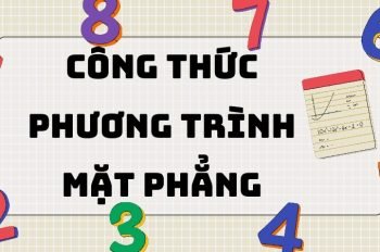 Công thức phương trình mặt phẳng lớp 12