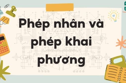 Liên hệ giữa phép nhân và phép khai phương