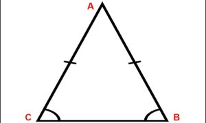Định nghĩa tam giác cân