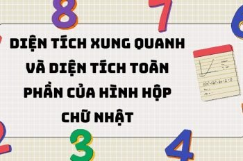 Diện tích Xung quanh và diện tích toàn phần của hình hộp chữ nhật