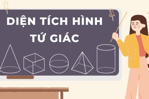 Lý thuyết và công thức tính diện tích hình tứ giác