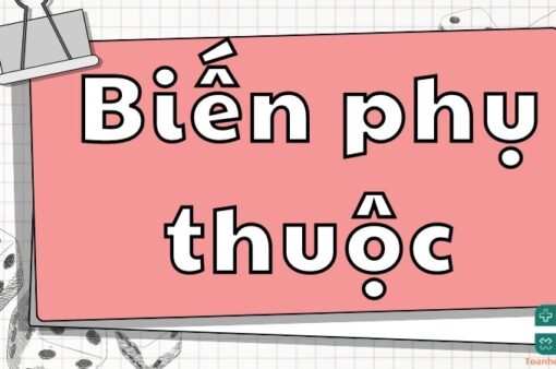 Mối quan hệ giữa biến phụ thuộc và biến độc lập trong xác suất thống kê