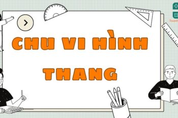 Lý thuyết và công thức tính chu vi hình thang