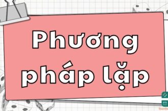 Thuật toán của phương pháp lặp