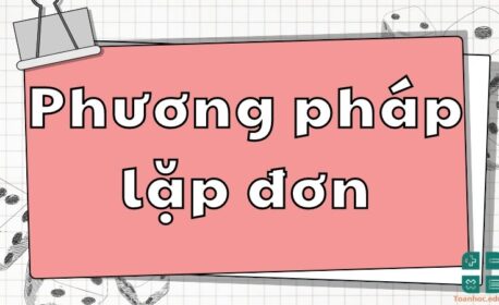 Sử dụng phương pháp lặp đơn để giải các bài toán phi tuyến