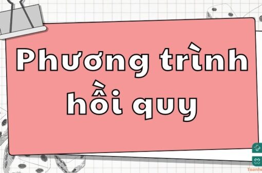 Phương trình hồi quy – Tuyến tính, phi tuyến và logistic