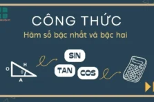 Công thức hàm số bậc nhất và bậc hai